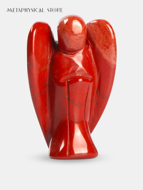 Red jasper angel