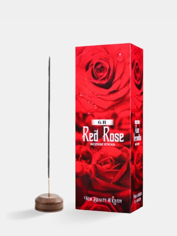 Red rose incense