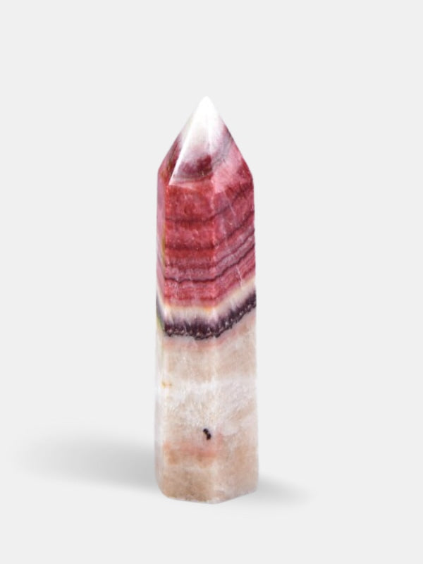 Rhodochrosite tower