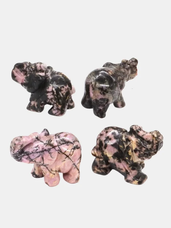 Rhodonite Elephant