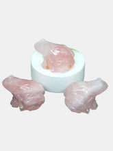 Rose Quartz Frog