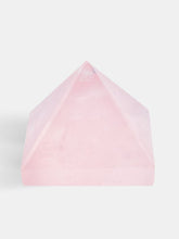 Rose quartz pyramid