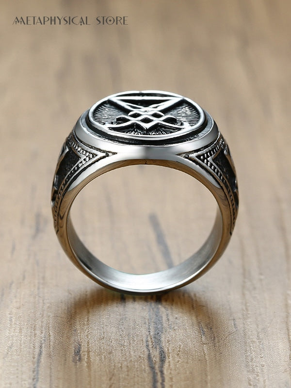 Sigil of Lucifer ring