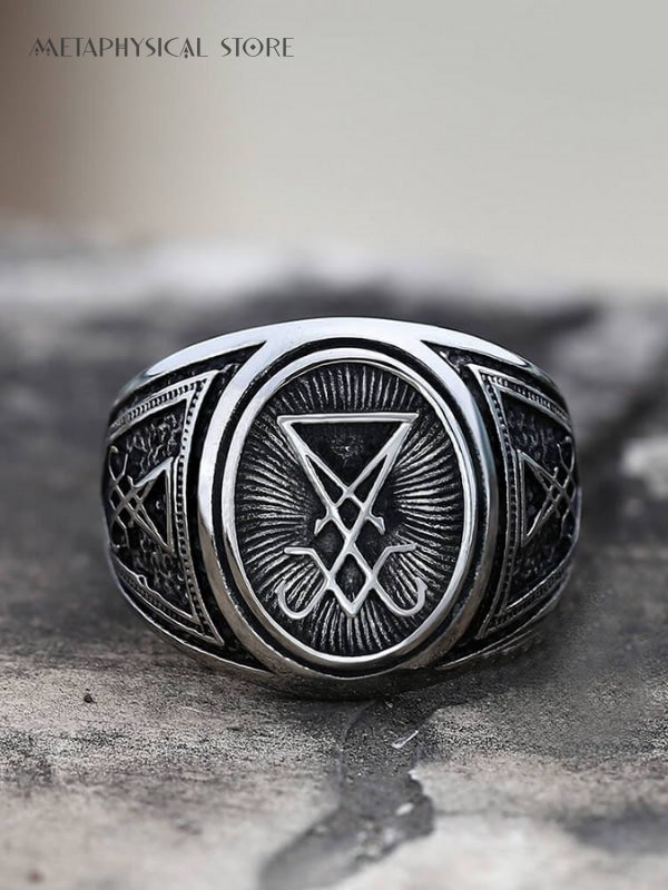 Sigil of Lucifer ring