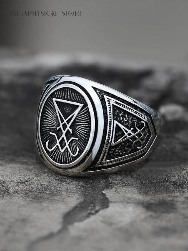 Sigil of Lucifer ring