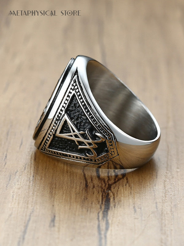 Sigil of Lucifer ring