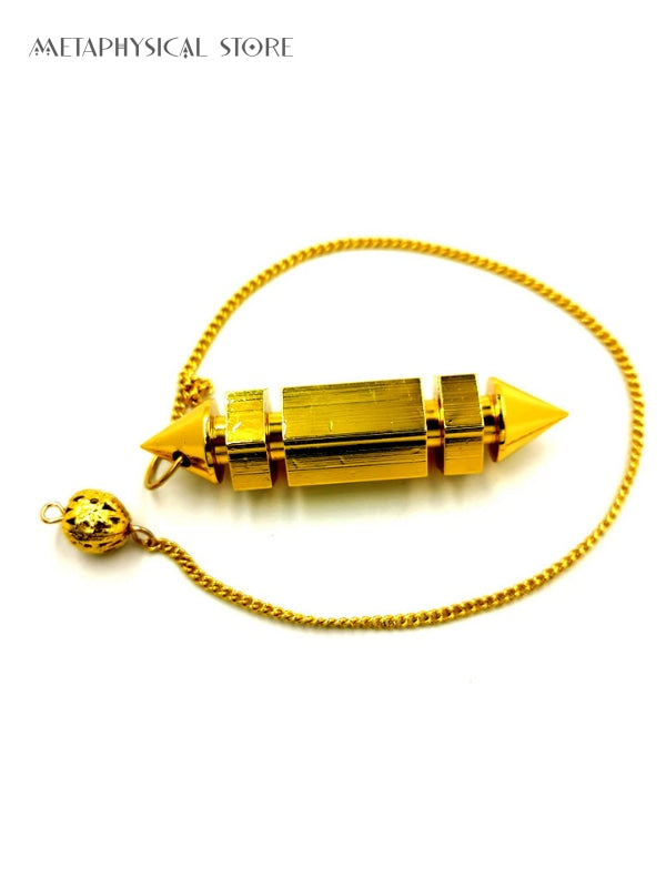 Silver dowsing pendulum