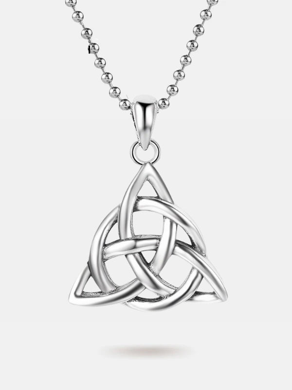 Silver Triquetra necklace