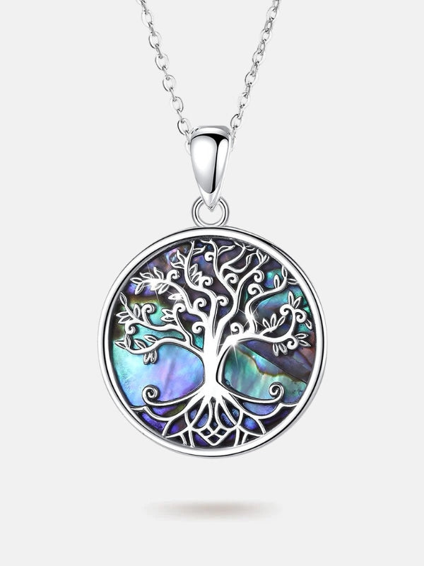 Sterling silver Tree of life necklace