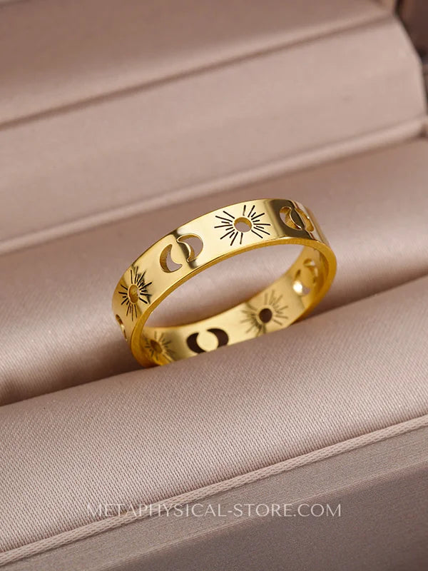 Sun and Moon Ring