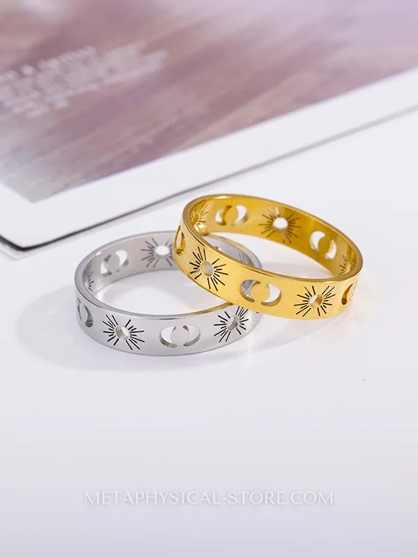 Sun and Moon Ring