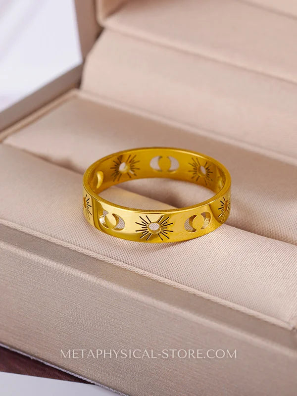 Sun and Moon Ring