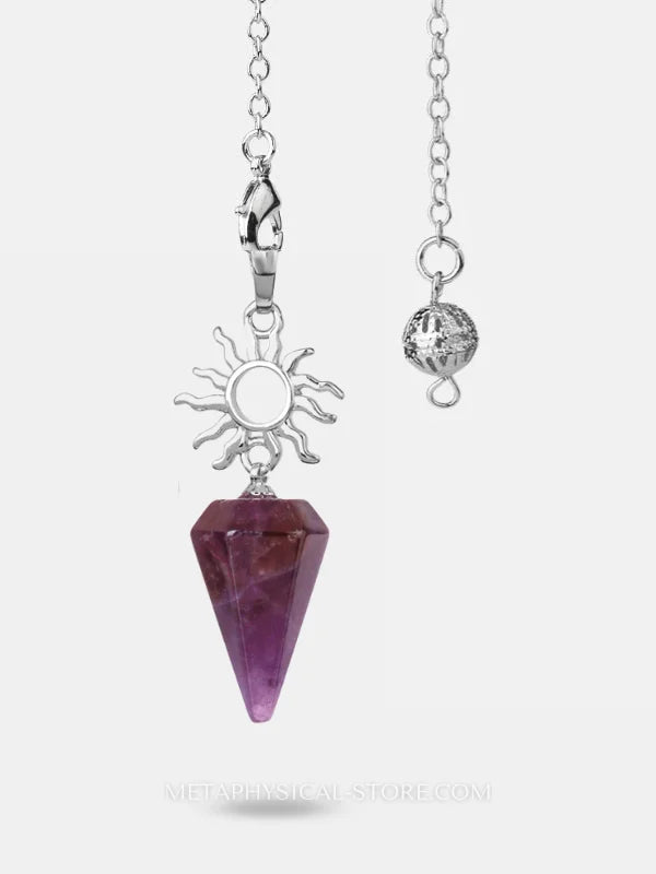 Sun Pendulum - Amethyst