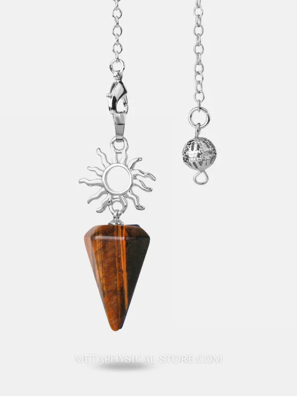 Sun Pendulum - Tiger eye