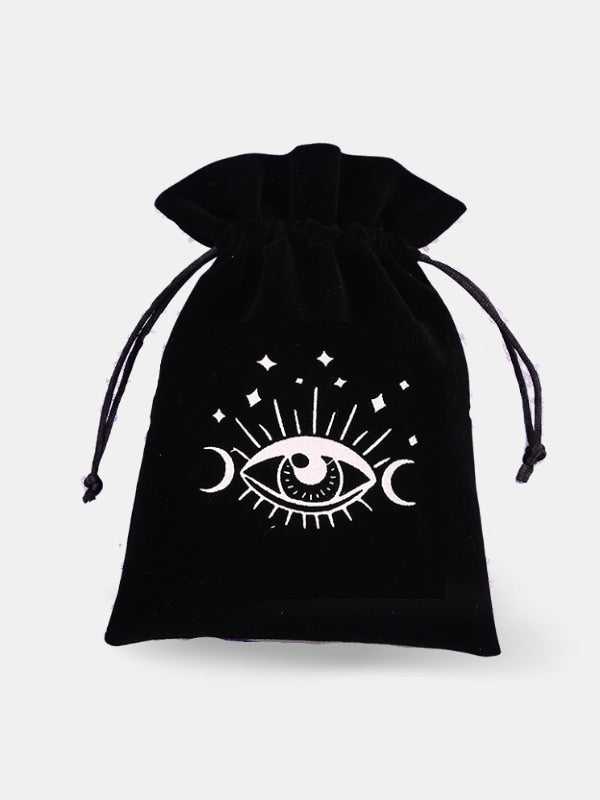 Tarot card drawstring bag