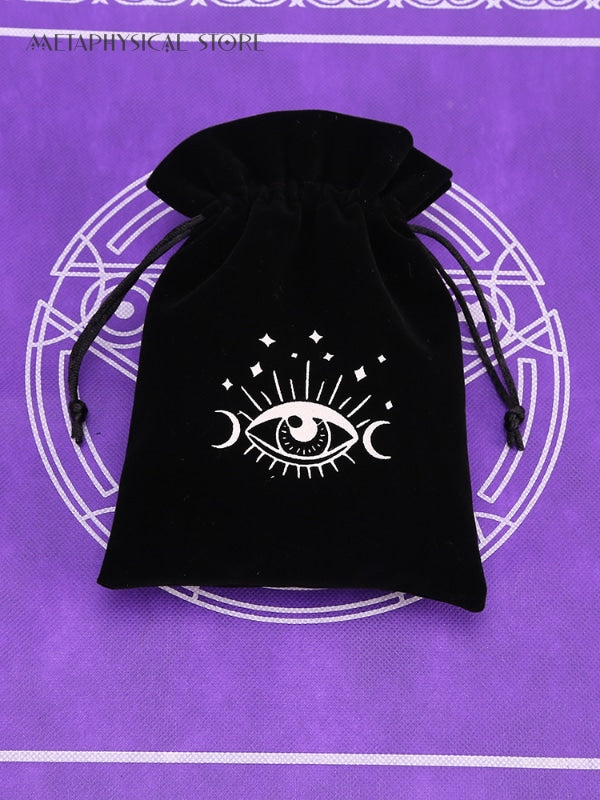 Tarot card drawstring bag