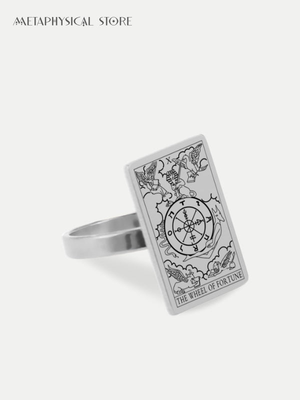 Tarot card ring