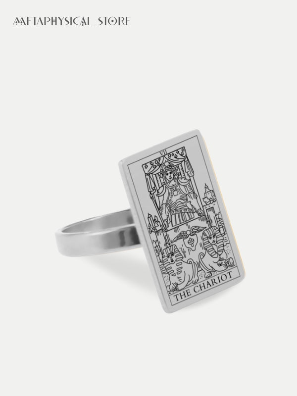 Tarot card ring