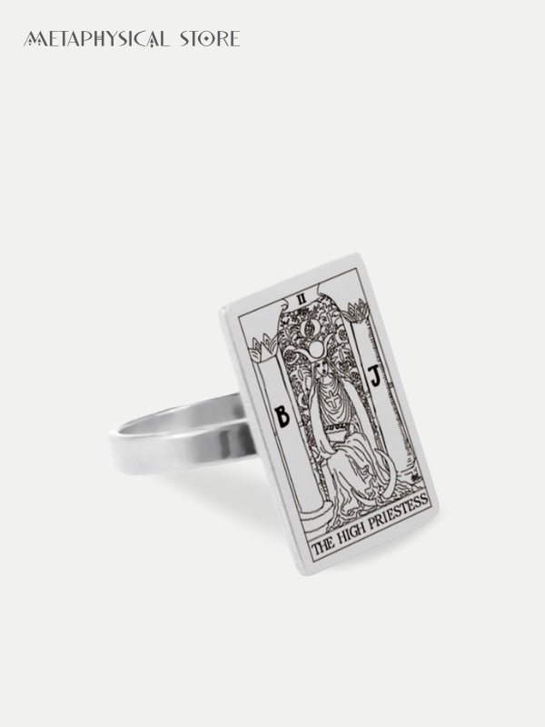 Tarot card ring