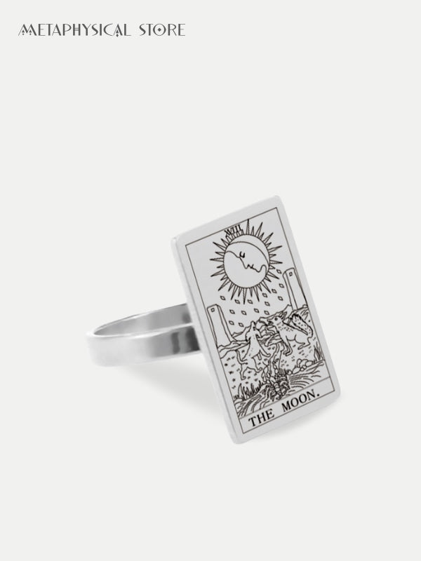 Tarot card ring