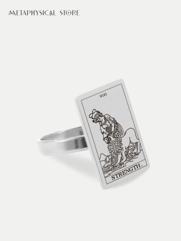 Tarot card ring