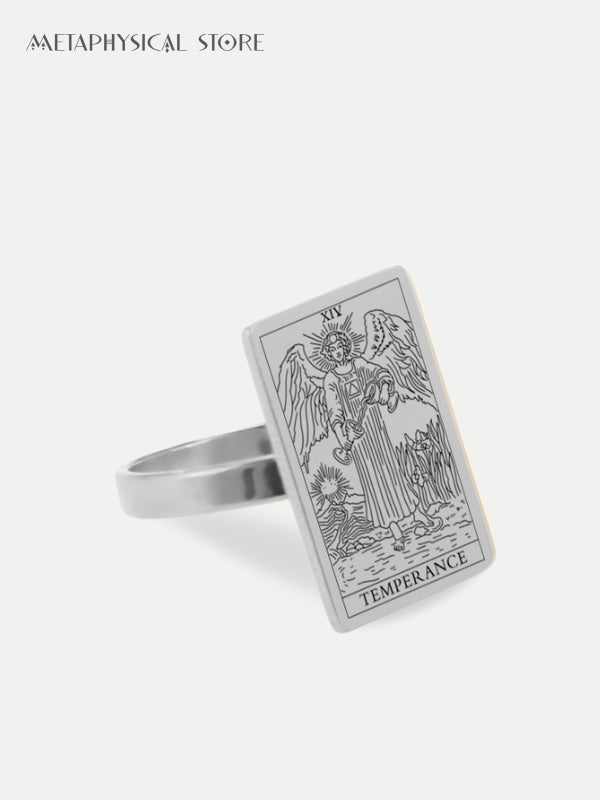 Tarot card ring