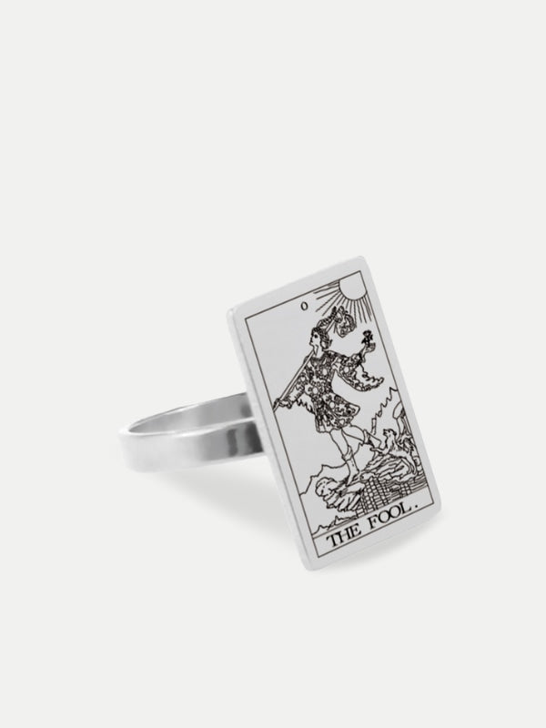 Tarot card ring