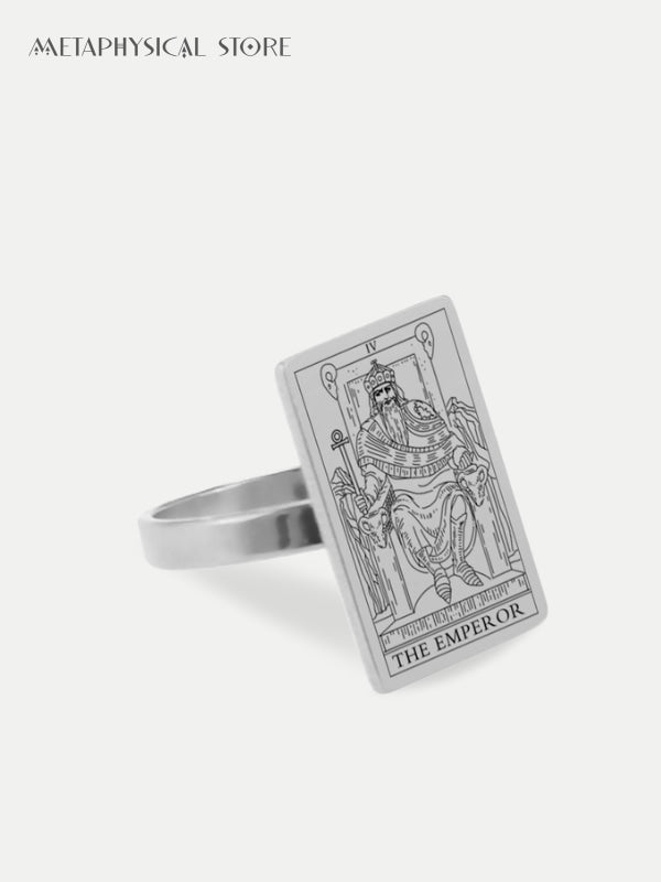 Tarot card ring