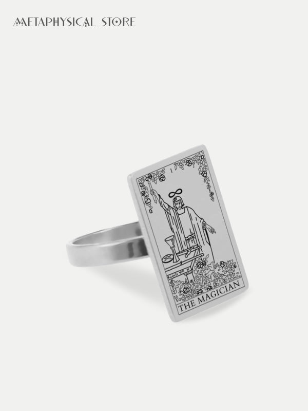 Tarot card ring