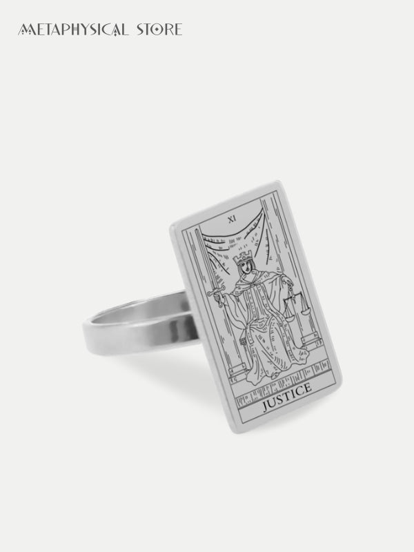 Tarot card ring