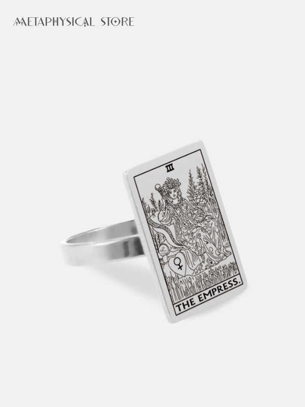 Tarot card ring