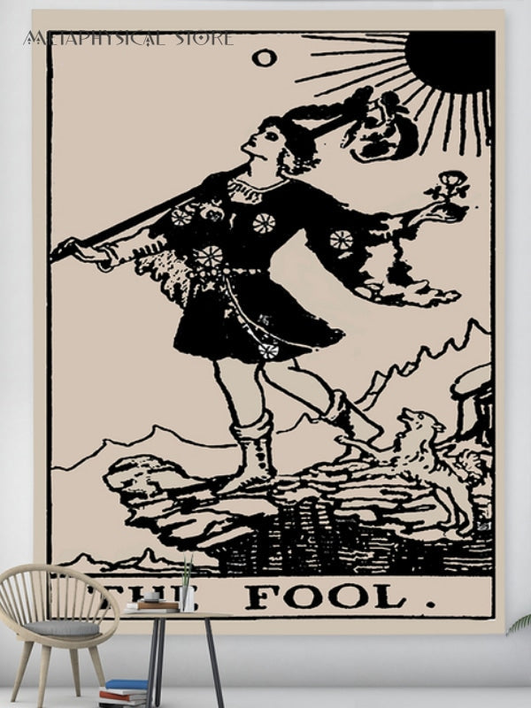Tarot card tapestry
