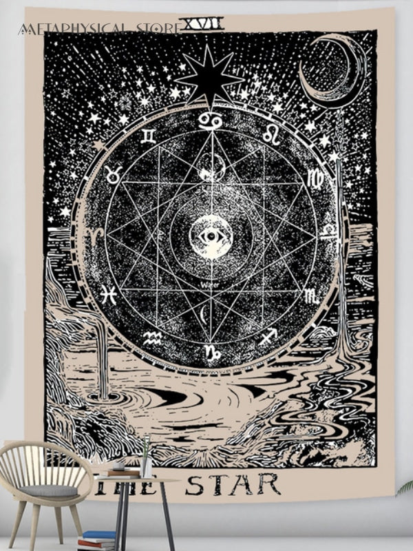 Tarot card tapestry