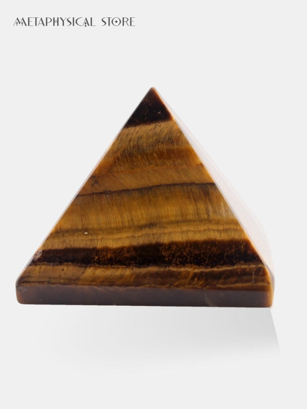 Tiger Eye pyramid