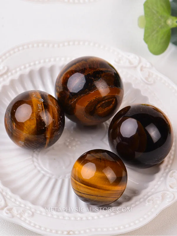 Tiger Eye Sphere