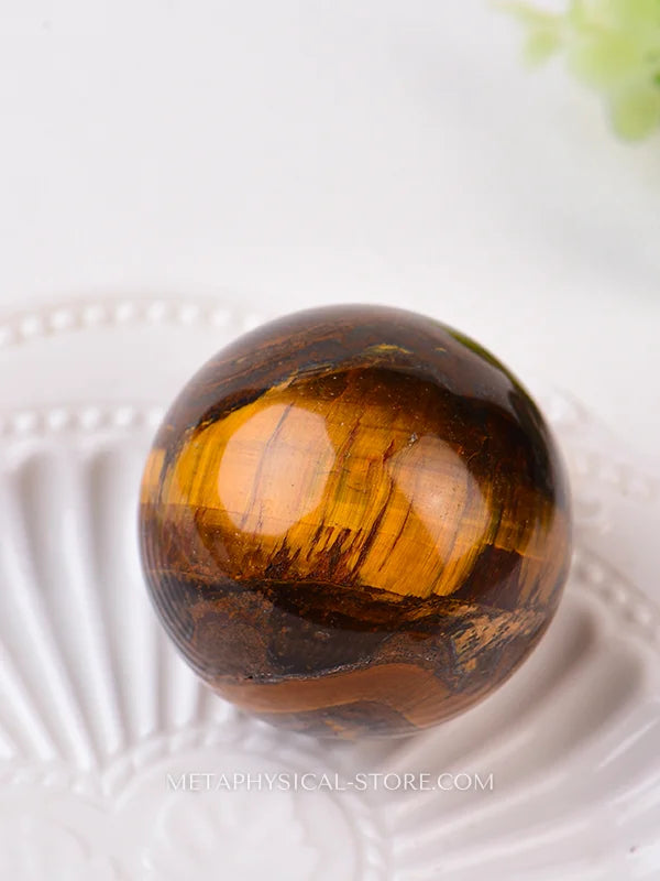 Tiger Eye Sphere