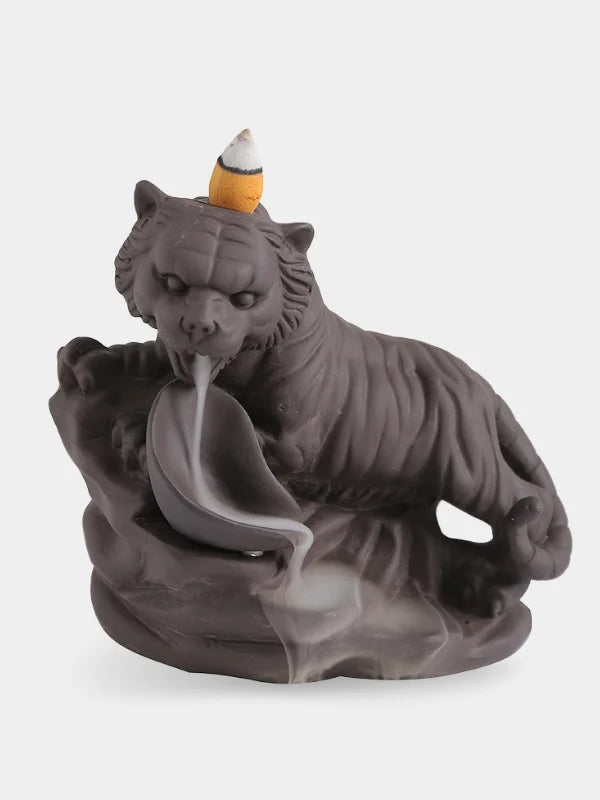 Tiger incense burner