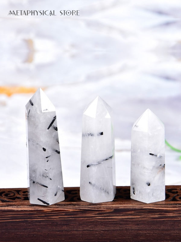 Tourmaline quartz tower