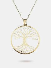 Tree of life necklace gold