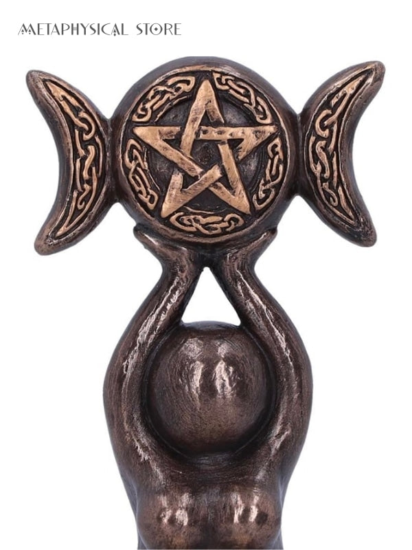 Triple Goddess candle holder