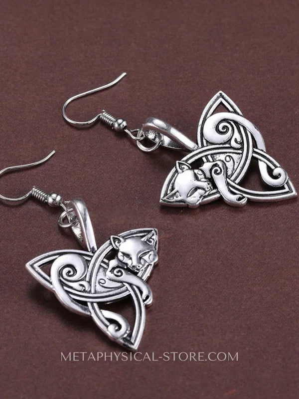 Triquetra Earrings