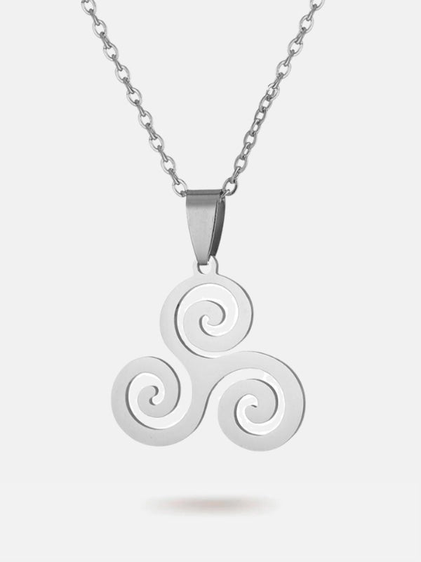 Triskelion necklace