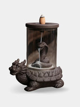 Turtle incense burner