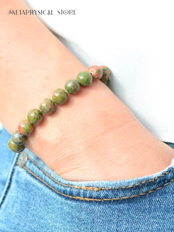 Unakite bracelet bracelet