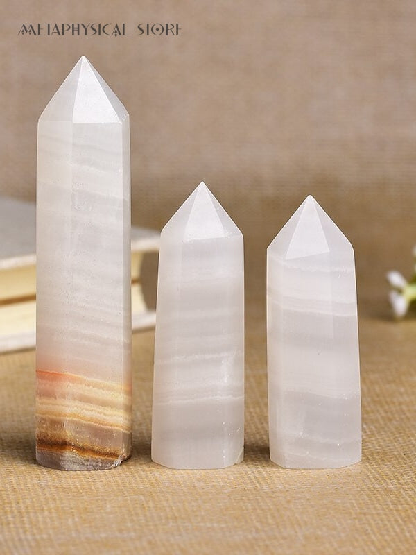 White jade tower