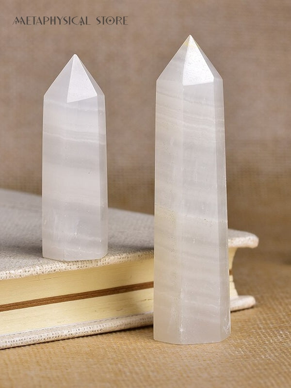 White jade tower