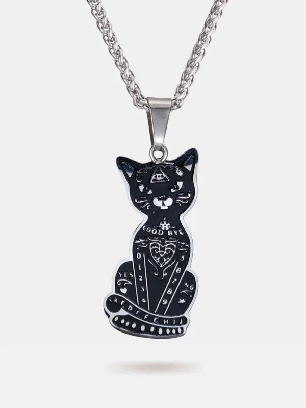 Witch Cat Necklace