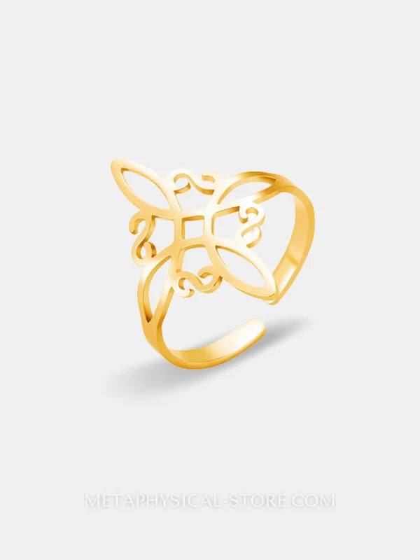 Witches Knot Ring - Resizable