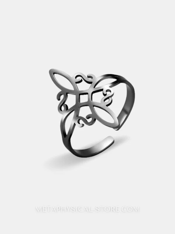 Witches Knot Ring - Resizable