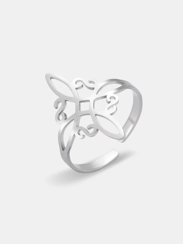 Witches Knot Ring - Resizable